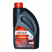 Масло моторное BRAIT ПРЕМИУМ для двухтактных двигателей полусинтетическое API TС 1л 																														