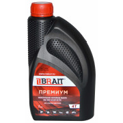 Масло моторное BRAIT ПРЕМИУМ для четырёхтактных двигателей минеральное SAE 10W-40 API SF/CC 1л																												