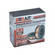 Проволока омедненная BRAIT ER70S-6 0,8х1 Проволока омедненная BRAIT ER70S-6 0,8х1
