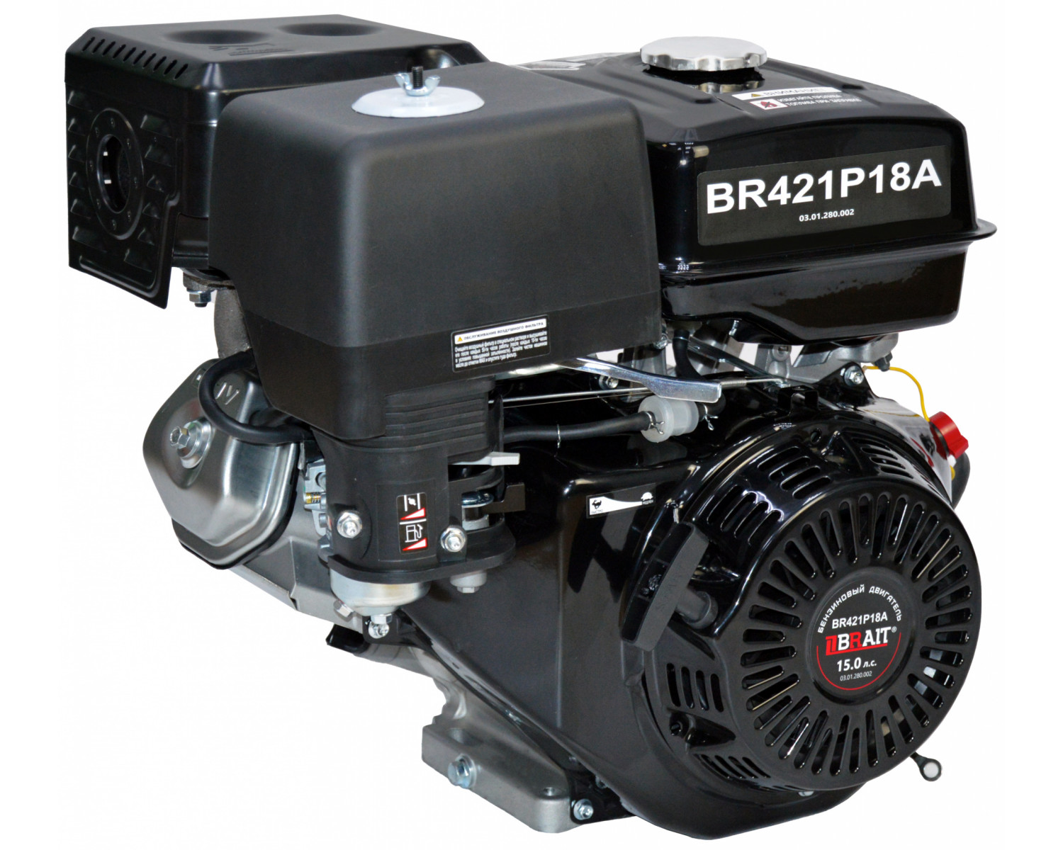 Двигатель бензиновый BR421P18A Двигатель бензиновый BR421P18A