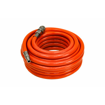 Шланг с фитингами BSH 10 PVC для воздушного компрессора (пвх, 9х14мм, 10м)