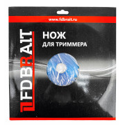 Нож для триммера BTB40-10 255*25,4 СИНИЙ