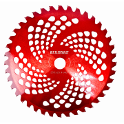 Нож для триммера BTB40-9 255*25,4 КРАСНЫЙ